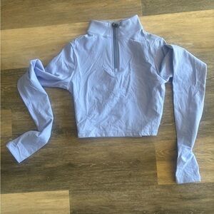 Vitality (Balance Athletica) 1/2 zip crop top